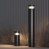 Nowoczesny słupek ogrodowy LED zewnętrzna lampa grafitowa tuba Olten MAYTONI O591FL-L12GF3K